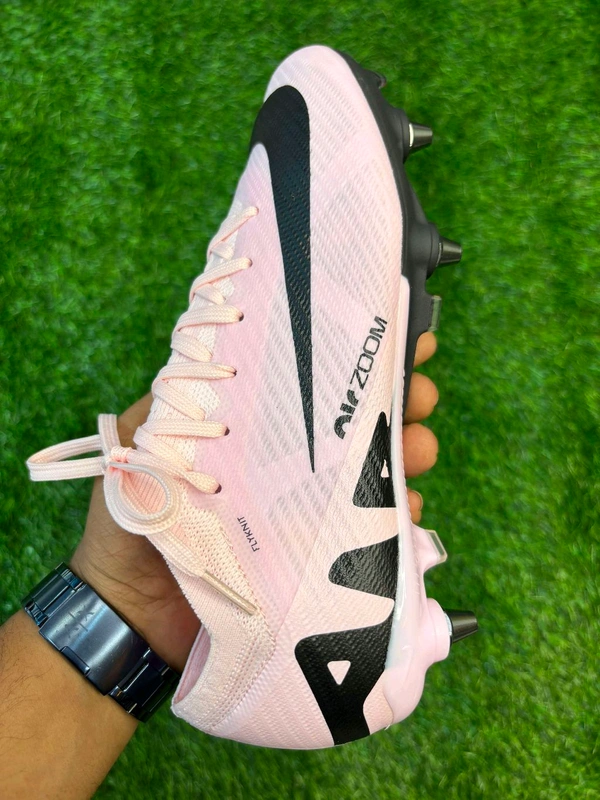 Mercurial Superfly 9 Baby Pink SG Low-Top(Metal Changer) - 5.5
