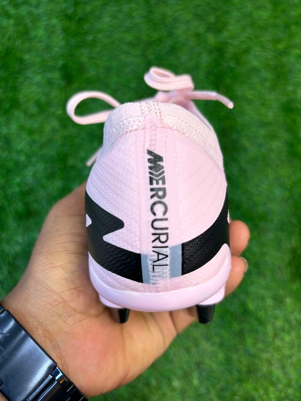 Mercurial Superfly 9 Baby Pink SG Low-Top(Metal Changer) - 5.5