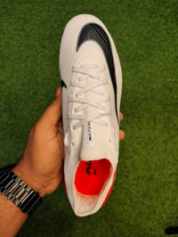 Mercurial Superfly 9 Elite White Red Low-top With Lace - 5.5