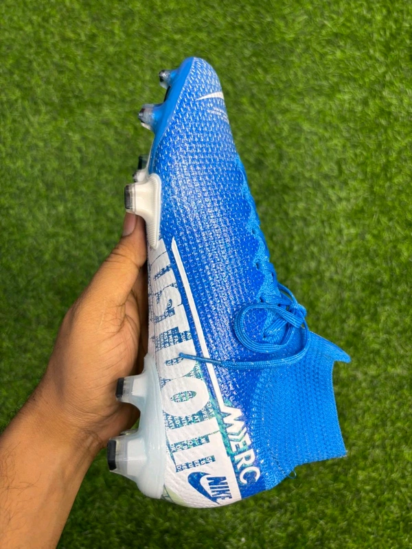 Mercurial Vapor 13 Blue High-top FG With Lace - 7