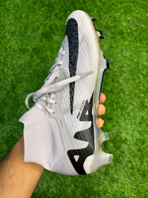 Mercurial Vapor 15 Elite Grey High-top FG With Lace - 7