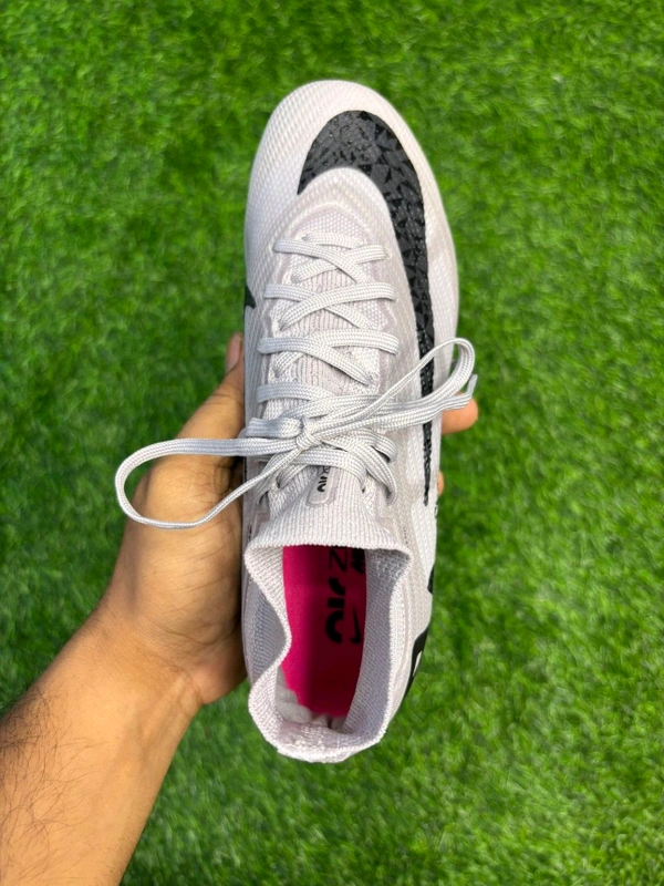 Mercurial Vapor 15 Elite Grey High-top FG With Lace - 7