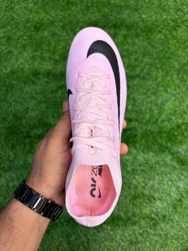Mercurial Vapor 15 Light Pink Low-top With Lace FG - 5.5