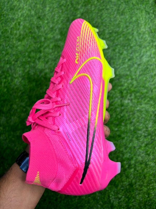 Mercurial Vapor 15 Pink Colour High Top FG With Lace - 5.5