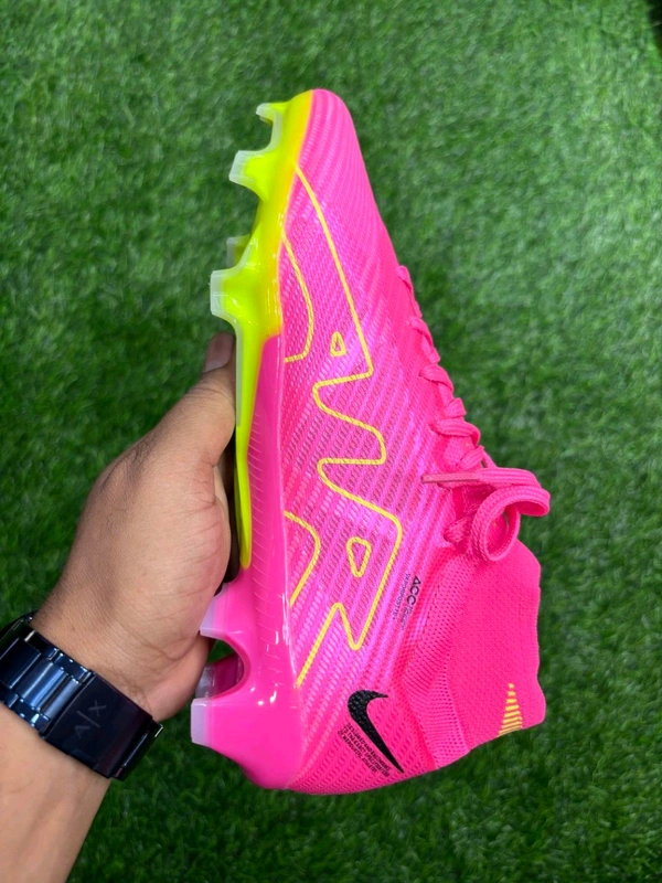 Mercurial Vapor 15 Pink Colour High Top FG With Lace - 5.5