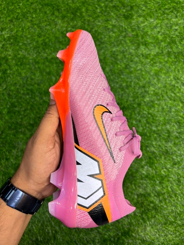 Mercurial Vapor 16 Elite Fluorescent Shell Pink With Lace FG - 5.5