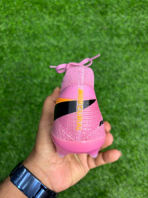 Mercurial Vapor 16 Elite Fluorescent Shell Pink With Lace FG - 5.5