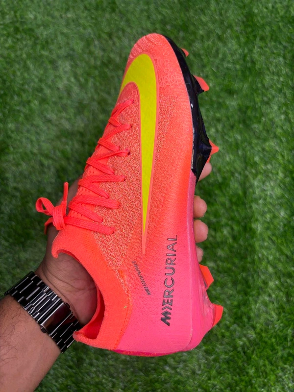 Mercurial Vapor 16 Elite Light Orange Low Top FG - 6