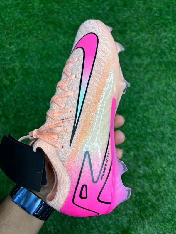 Mercurial Vapor 16 Elite Pink And Orange With Lace FG - 6