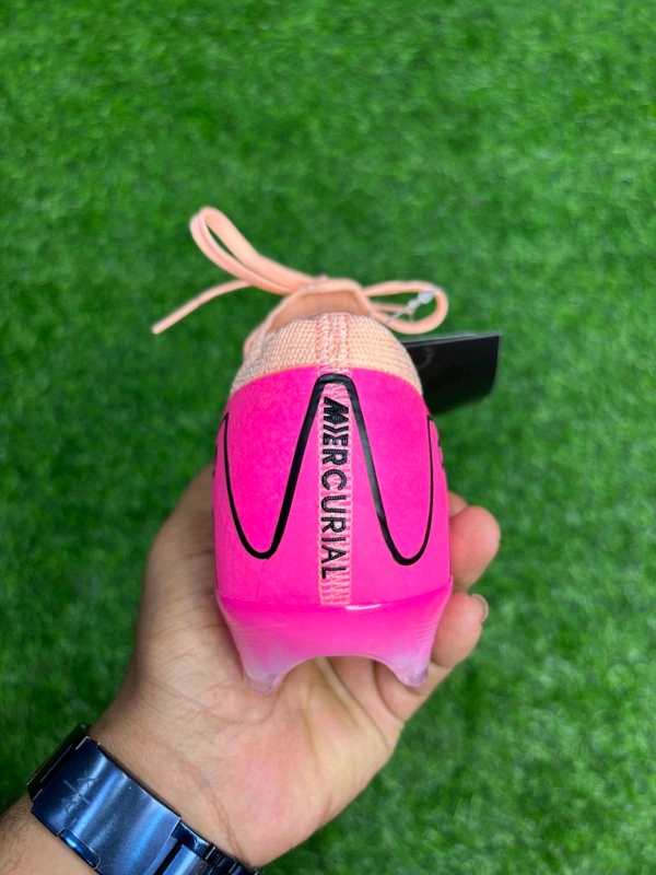 Mercurial Vapor 16 Elite Pink And Orange With Lace FG - 6
