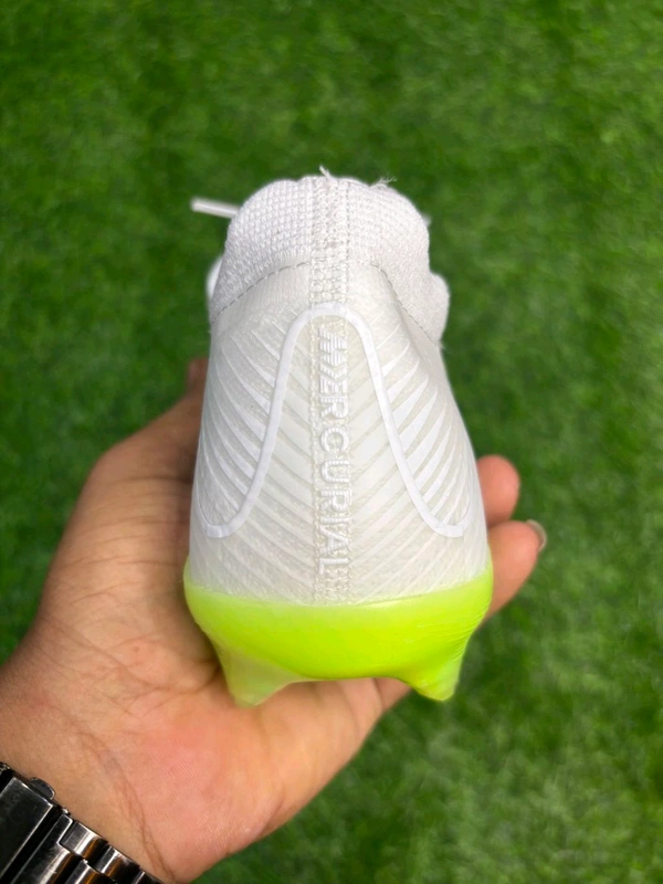 Mercurial Vapor 16 Elite White Pink Low-top With Lace FG - 8.5