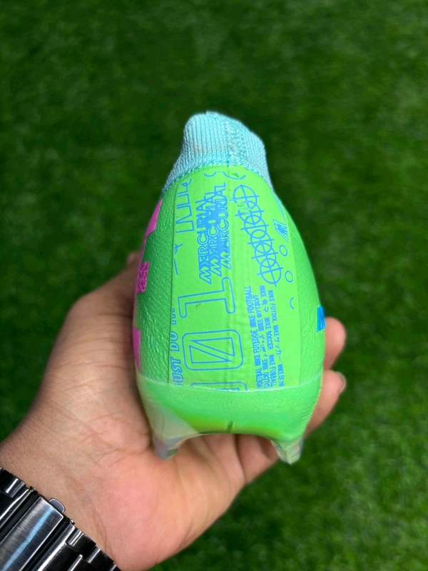 Mercurial Vapor 16 See Green Colour With Lace Special Edition - 5.5