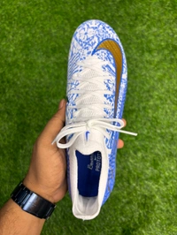 Mercurial Vapor 16 White Blue With Lace FG - 7.5