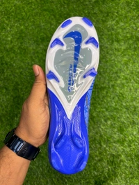 Mercurial Vapor 16 White Blue With Lace FG - 7.5
