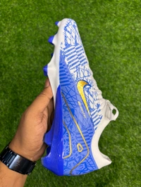 Mercurial Vapor 16 White Blue With Lace FG - 8.5