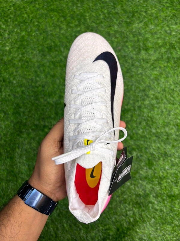 Mercurial Vapor 16 White Red Low-top With Lace FG - 5.5