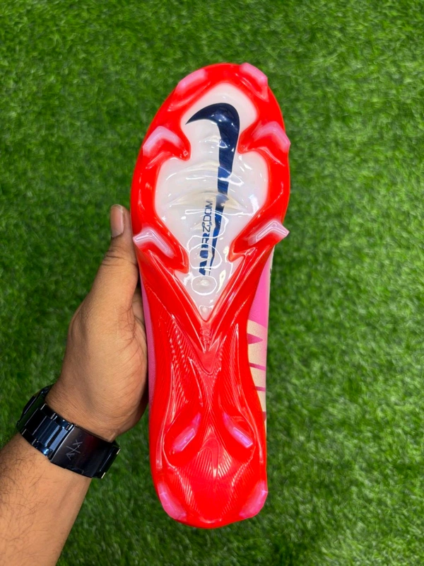 Mercurial Vapor 16 White Red Low-top With Lace FG - 5.5