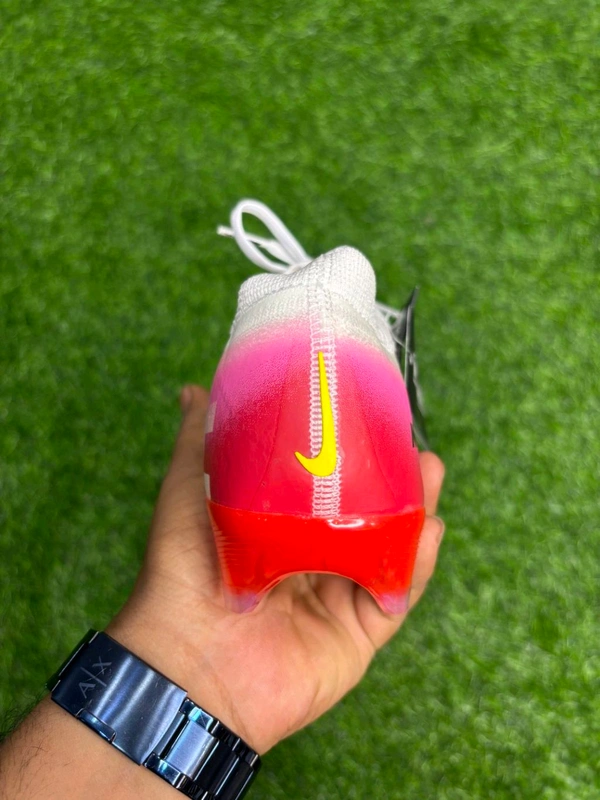 Mercurial Vapor 16 White Red Low-top With Lace FG - 5.5