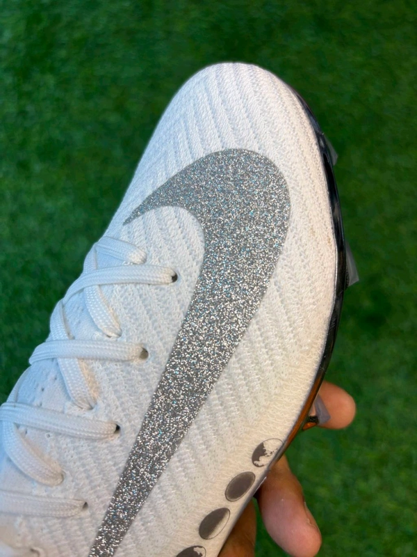 Mercurial Vapor 16 White & Silver Low-top FG(VINI JR) - 7