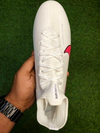 Mercurial Vapor Elite 13 White Colour High Ankle With Less - 7.5
