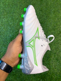 Mizuno Neo 3 White And Green Low-top FG With Lace - 6