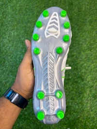 Mizuno Neo 3 White And Green Low-top FG With Lace - 6