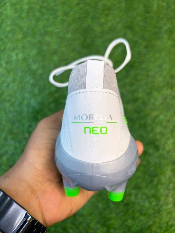 Mizuno Neo 3 White And Green Low-top FG With Lace - 6