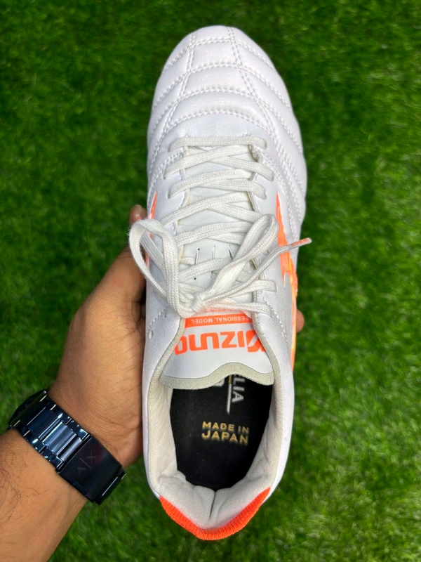 Mizuno Neo 3 White Orange With Lace - 8