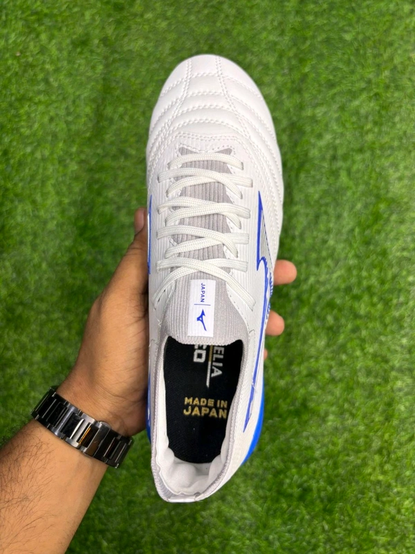 Mizuno Neo White And Blue Low-top FG With Lace - 8