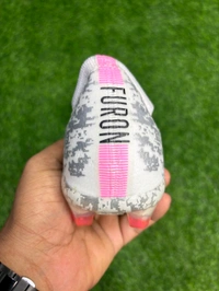 NB Furon V6 Pro White Pink Colour Low-top FG With Lace - 6