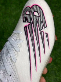 NB Furon V6 Pro White Pink Colour Low-top FG With Lace - 6