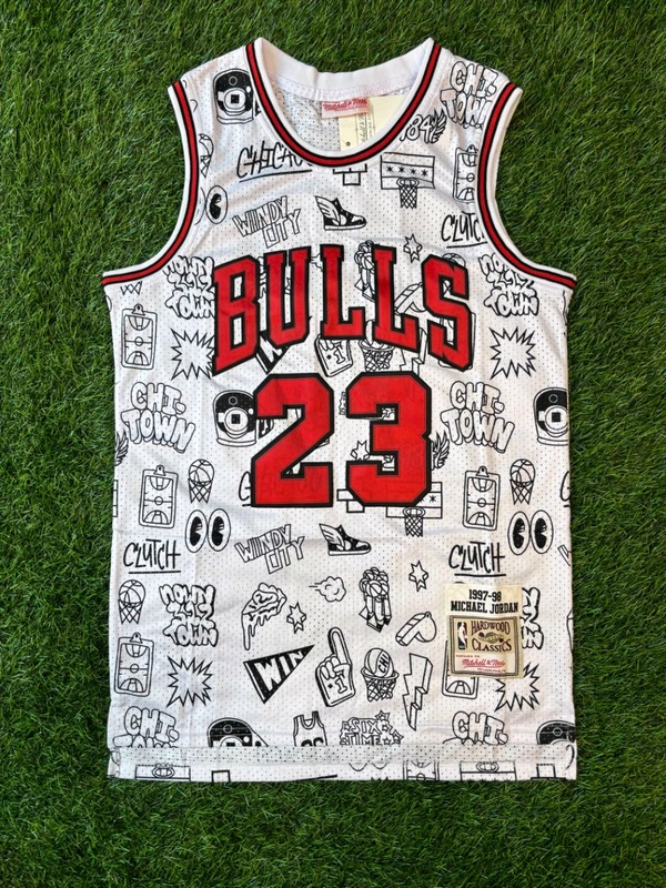 NBA Chicago Bulls White Colour - Jordan 23 - S