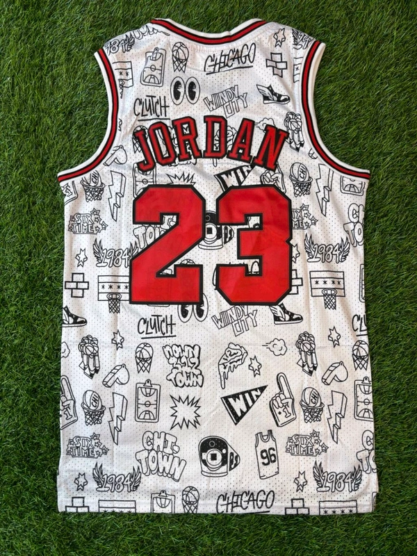 NBA Chicago Bulls White Colour - Jordan 23 - S