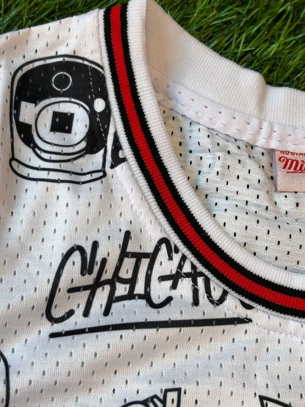 NBA Chicago Bulls White Colour - Jordan 23 - XL
