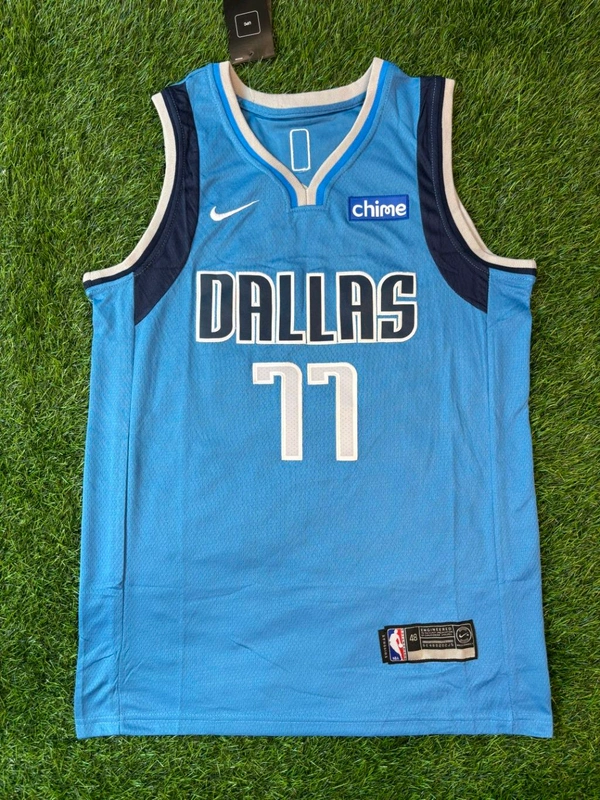 NBA Dallas Sky-blue Colour - Doncic 11 - S