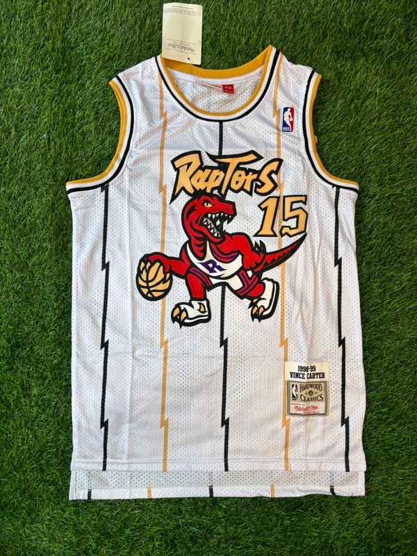 NBA Toronto Raptors White Colour - Carter 15 - M