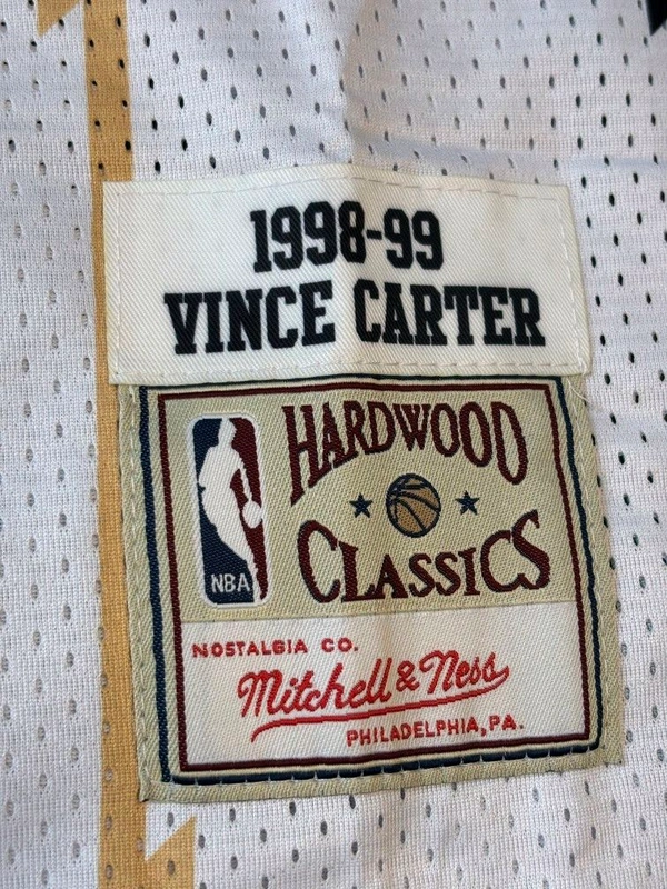 NBA Toronto Raptors White Colour - Carter 15 - M