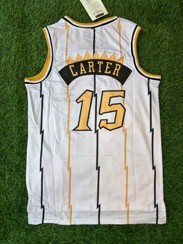 NBA Toronto Raptors White Colour - Carter 15 - M