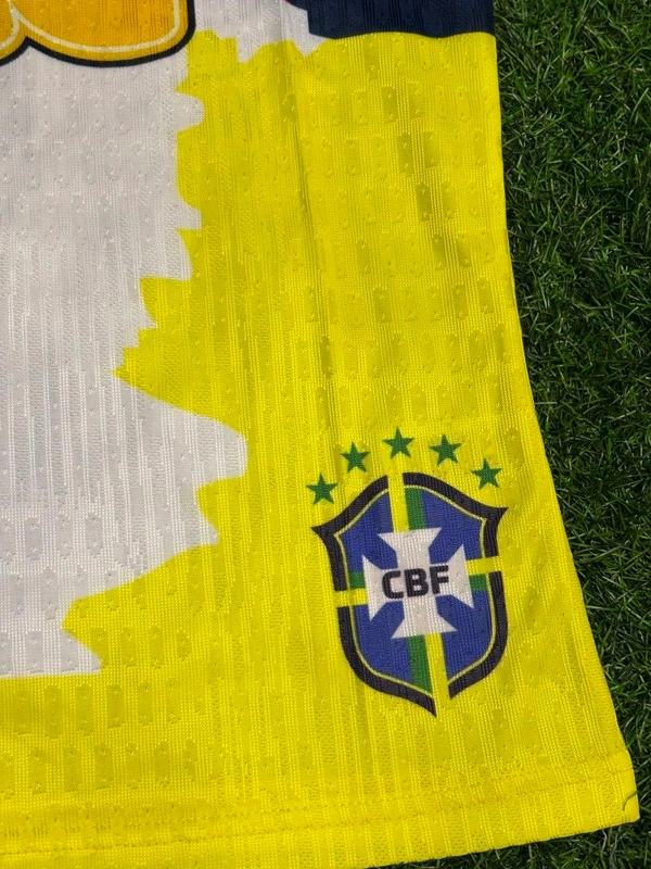 Neymar Jr Tribute Combo Jersey Player Edition Half Sleeve - M