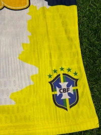 Neymar Jr Tribute Combo Jersey Player Edition Half Sleeve - XL