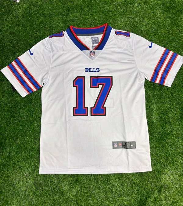 NFL Buffalo Bills White - ALLEN 17 - M
