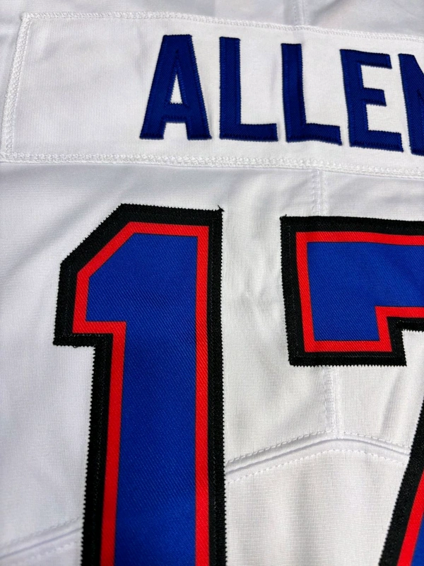 NFL Buffalo Bills White - ALLEN 17 - M