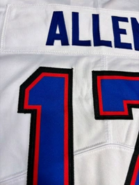 NFL Buffalo Bills White - ALLEN 17 - M