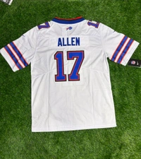 NFL Buffalo Bills White - ALLEN 17 - L