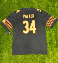 NFL Chicago Bears Black - PAYTON 34 - M