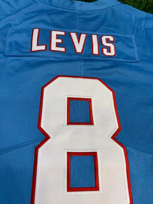 NFL Titans Oilers Sky Blue- LEVIS 8 - S