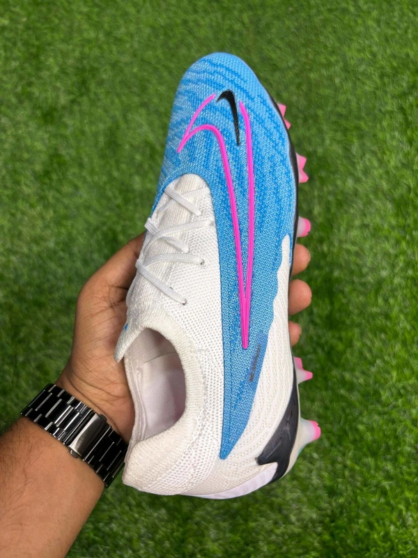 PhantomGX Elite FG Sky-blue Low-top With Lace - 5.5