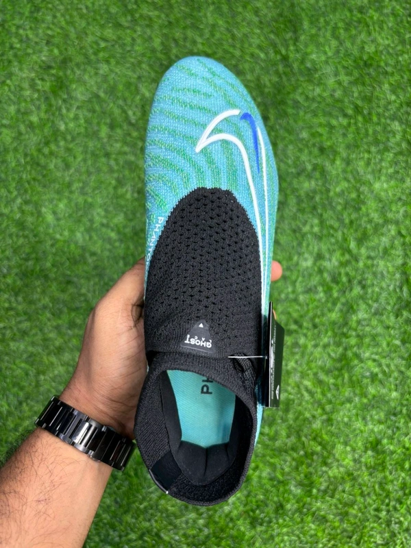 PhantomGX Ghost Lace Black Blue High-top FG - 7