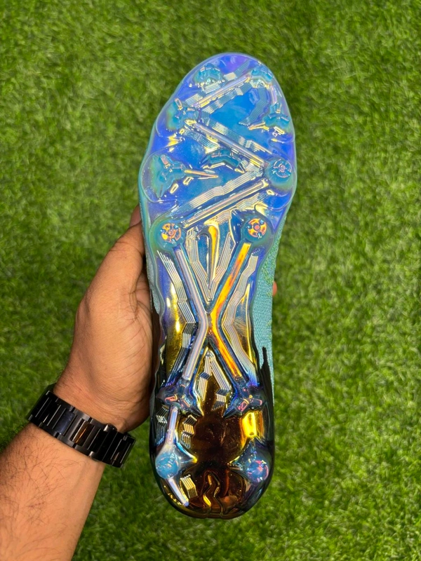 PhantomGX Ghost Lace Black Blue High-top FG - 7