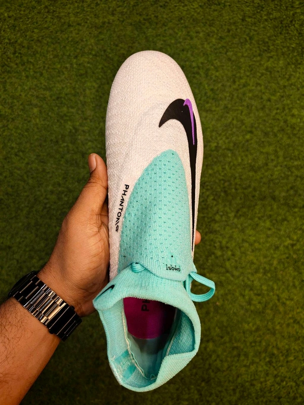 PhantomGX Ghost Lace High Ankle Silver Colour - 5.5